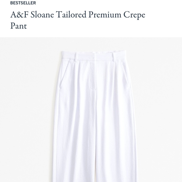 Sloane White Pant - Picture 1 of 3